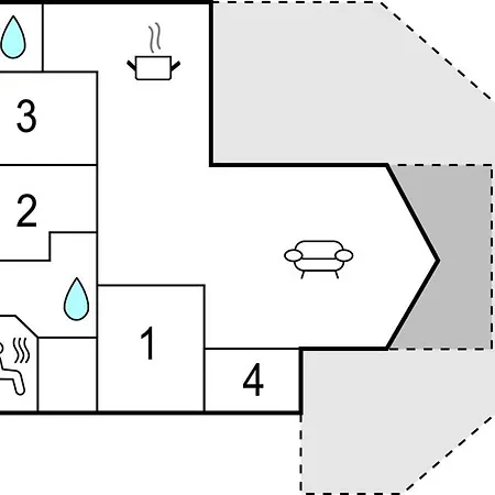 Tolles Haus In Mit Küche * Sjolund